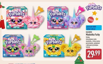 Maskotka Furby różne rodzaje promocja w Aldi