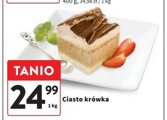 Ciasto krówka promocja w Intermarche