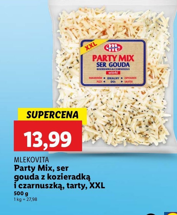 Ser party mix Mlekovita promocja w Lidl