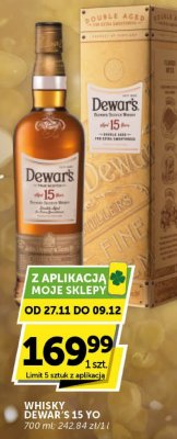 Whisky Dewar's 15 YO promocja w ABC