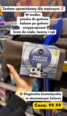 Zestaw upominkowy Sensitive Elegance dla mężczyzn  promocja w Kaufland