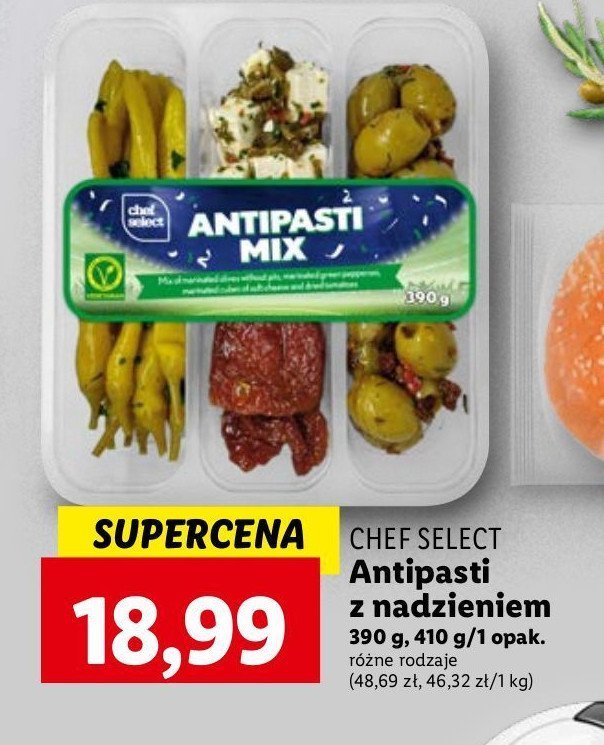 Anitpasti mix Chef select promocja