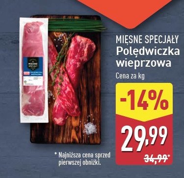 Polędwiczka wieprzowa Mięsne specjały zawsze świeże (aldi) promocja w Aldi