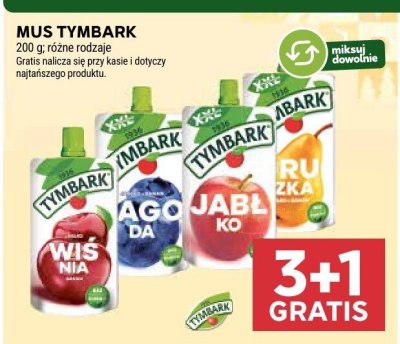 Mustymbark 200 g różne rodzaje promocja w Stokrotka