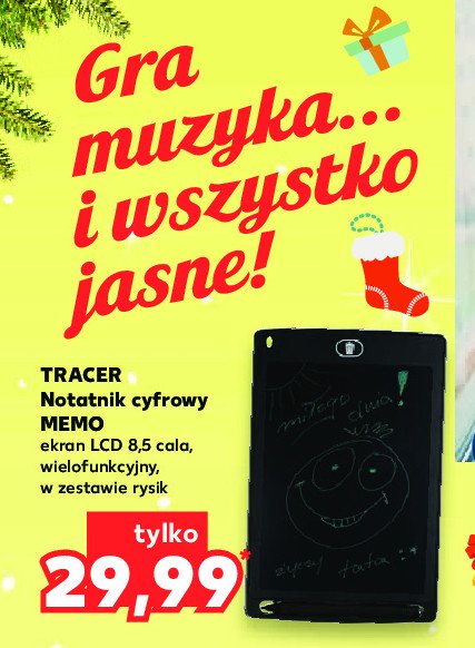 Notatnik cyfrowy memo 8.5" Tracer promocja