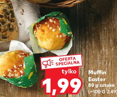 Muffin easter promocja