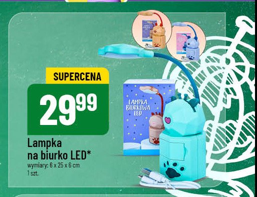 Lampka na biurko led promocja