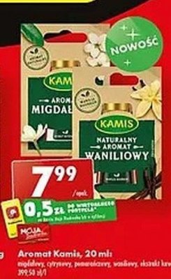 Aromat waniliowy Kamis promocja