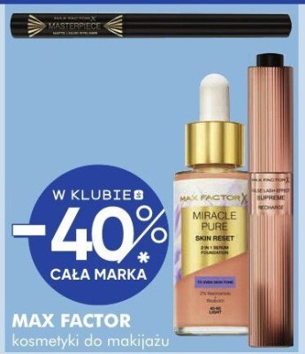 Kosmetyki do makijażu MAX FACTOR promocja w Super-Pharm