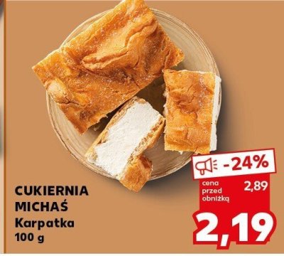 Ciasto Karpatka promocja w Kaufland