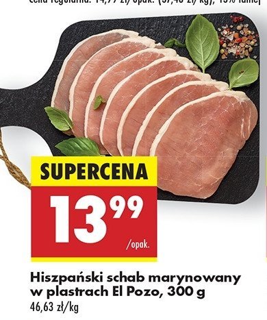 Schab marynowany promocja w Biedronka