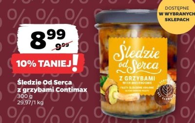 Śledzie Od Serca z grzybami  promocja w Netto