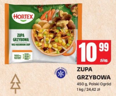 Zupa grzybowa Polski Ogród Hortex promocja w Chorten