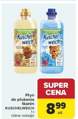 Płyn do płukania tkanin KUSCHELWEICH promocja w Carrefour