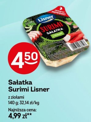 Sałatka Surimi z ziołami promocja w Żabka