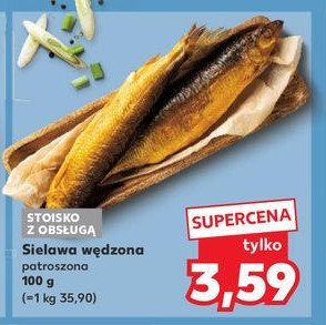 Sielawa patroszona wędzona promocja w Kaufland