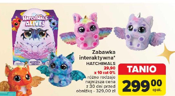 Zabawka bunchems hatchimals promocja