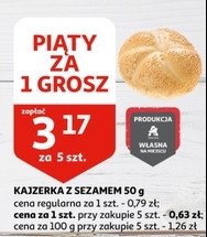 Bułka kajzerka promocja