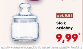 Słoik ozdobny 500 ml promocja w Kaufland