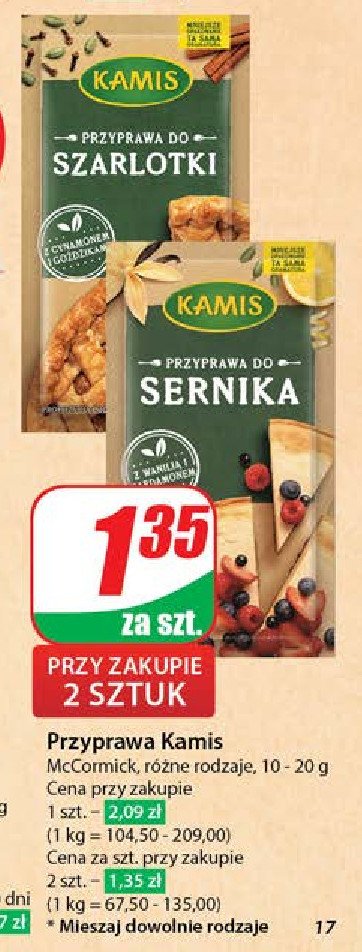 Przyprawa do szarlotki Kamis promocja