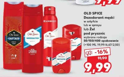 Dezodorant Old spice whitewater promocja