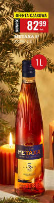 Brandy Metaxa 5* promocja w Biedronka