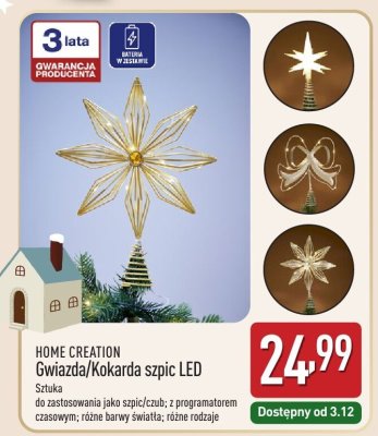 Kokarda szpic LED  promocja w Aldi