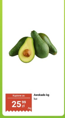 Awokado luz promocja w Dino
