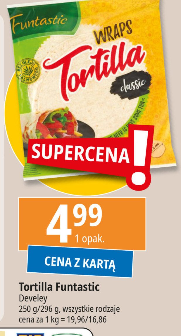 Tortilla Funtastic promocja