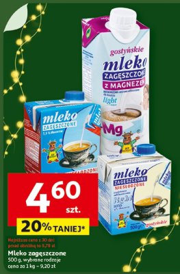 Mleko zagęszczone promocja w Auchan