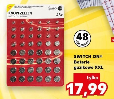 Baterie guzikowe XXL promocja w Kaufland