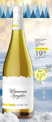 Wino Winiarnia Zamojska Gruszka 750ml promocja w Selgros