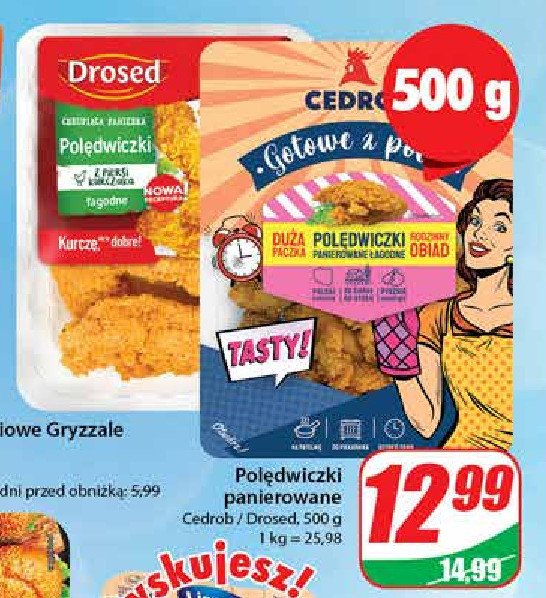 Pol臋dwiczki panierowane 艂agodne Cedrob promocja