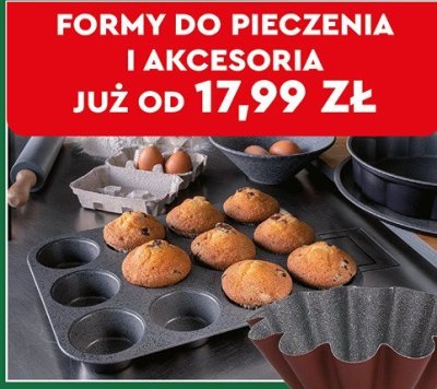 Formy i akcesoria do pieczenia - cena od promocja w Biedronka