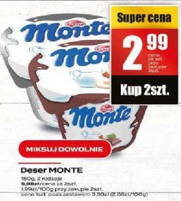 Deser MONTE promocja w Supeco