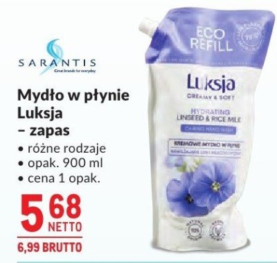 Mydło w płynie Luksja promocja w Makro