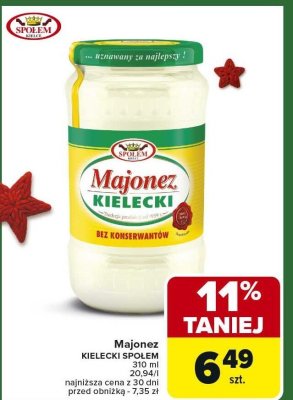 Majonez Kielecki promocja w Carrefour