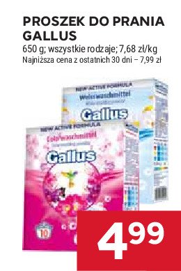 Proszek do prania kolor GALLUS promocja