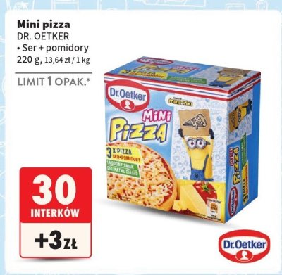 Mini pizza DR. OETKER Ser + pomidory promocja w Intermarche