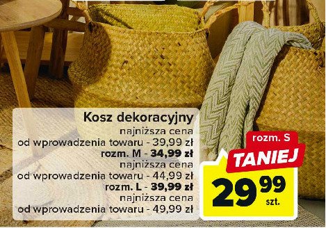 Koc dekoracyjny rozm. s promocja