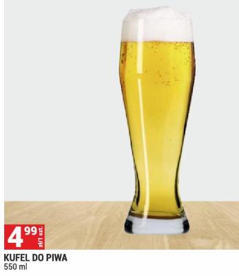 Kufel do piwa 550 ml promocja w Merkury Market