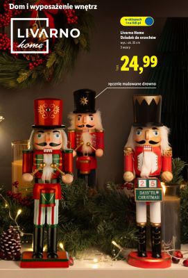 Dziadek do orzechów Livarno Home wys.: ok. 35 cm promocja w Lidl