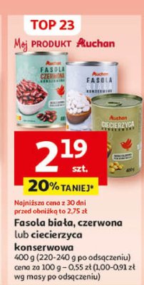 Fasola czerwona Auchan promocja