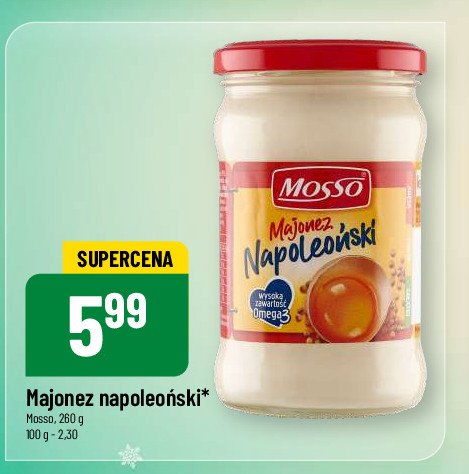 Majonez napoleoński Mosso promocja