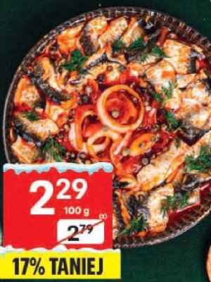 Pizza z krewetkami promocja w Delikatesy Centrum