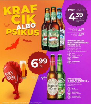 Piwo Miłosław bezalkoholowe ipa promocja w Duży Ben