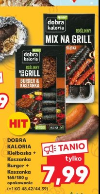 Zestaw grillowy kiełbasa śląska i kaszanka Dobra kaloria promocja