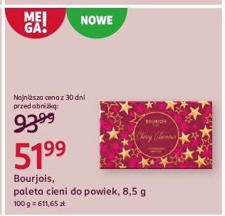 Paleta cieni cherry glamour Bourjois promocja