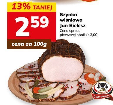 Szynka wiśniowa Jan Bielesz promocja w Hitpol