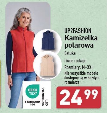 Kamizelka damska polarowa m-xxl Up2fashion promocja